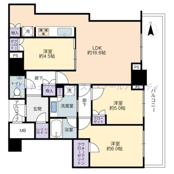 プレミストタワー大阪新町ローレルコート