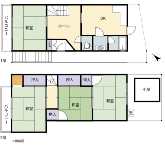 東大阪市日下町８丁目の中古一戸建て