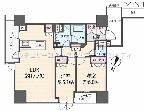 ザ・ファインタワー大阪肥後橋