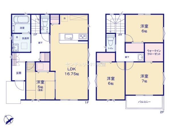 木更津市清川2丁目新築住宅・2号棟