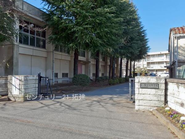 市原市大厩の土地(市原市立辰巳台中学校)