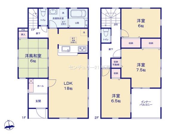 木更津市清川新築住宅・2号棟