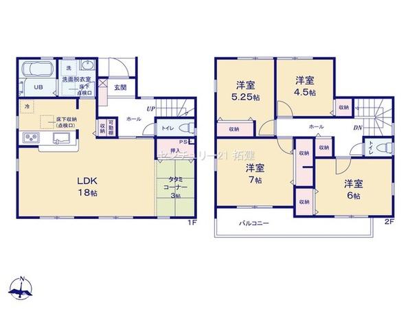 木更津市貝渕新築住宅・2号棟