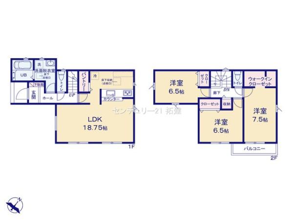 市原市松ケ島新築住宅・2号棟