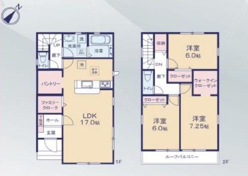 市原市松ケ島新築住宅・3号棟