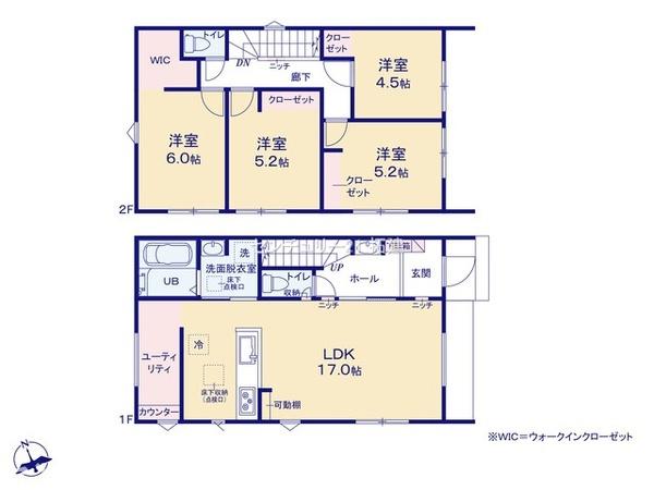 袖ケ浦市奈良輪新築住宅・3号棟