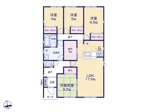 木更津市若葉町新築住宅・2号棟