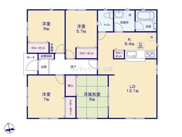 木更津市若葉町新築住宅・6号棟