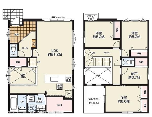 袖ケ浦市蔵波台5丁目新築住宅・1号棟