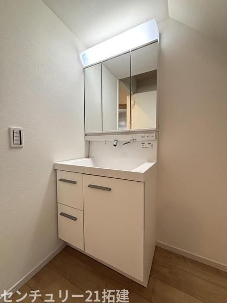 木更津市桜井新町新築住宅・1号棟(洗面台・洗面所)