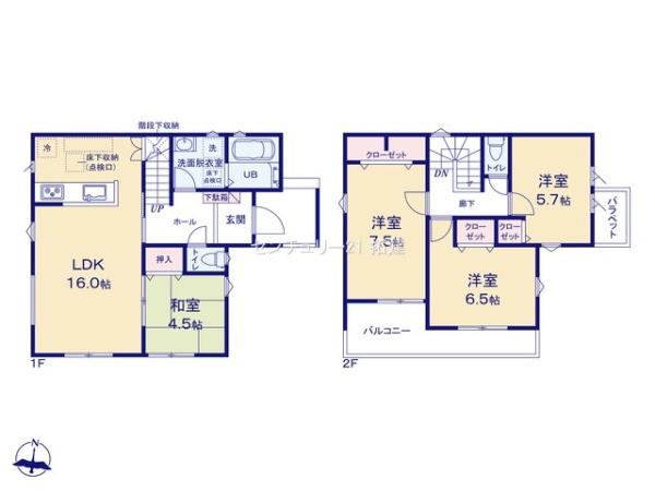 木更津市長須賀新築住宅・2号棟