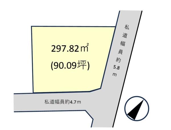 市原市中高根の土地
