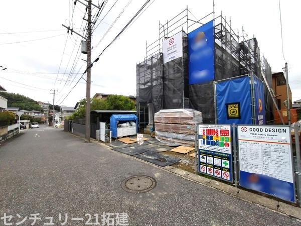 市原市青葉台5丁目新築住宅(前面道路含む現地写真)