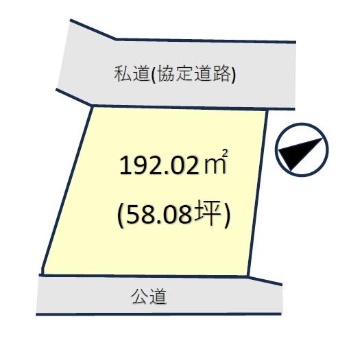 建築条件なし売地　袖ケ浦市坂戸市場