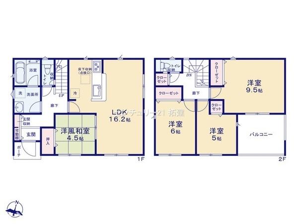 市原市山田橋新築住宅・1号棟