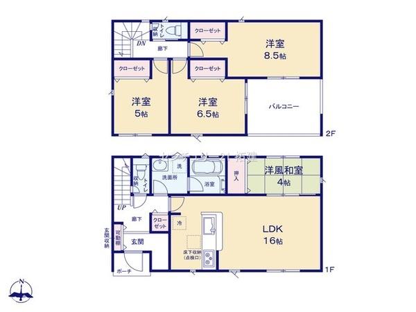 市原市山田橋新築住宅・2号棟