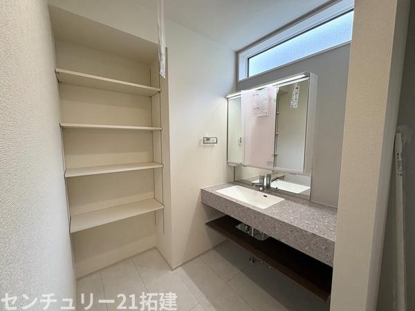 君津市君津台新築住宅(洗面台・洗面所)