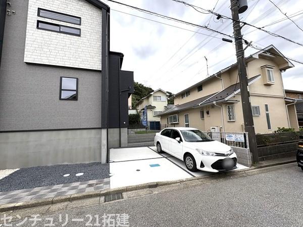 君津市君津台新築住宅(駐車場)
