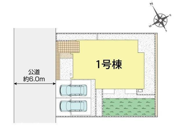 君津市君津台新築住宅(全体区画図)