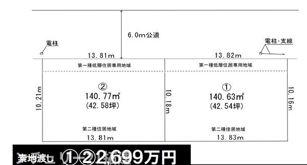 市原市八幡の土地