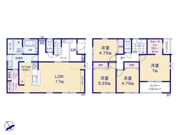 市原市泉台新築住宅・1号棟
