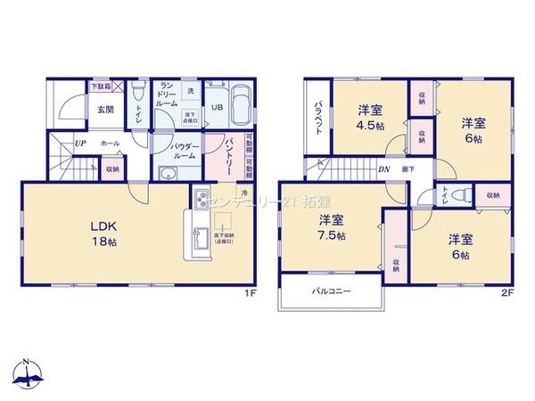 木更津市清見台東新築住宅・1号棟
