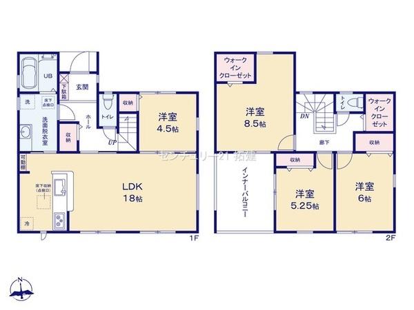 木更津市清見台東新築住宅・2号棟