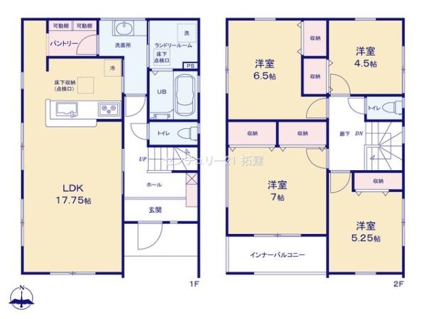 市原市椎の木台新築住宅・2号棟