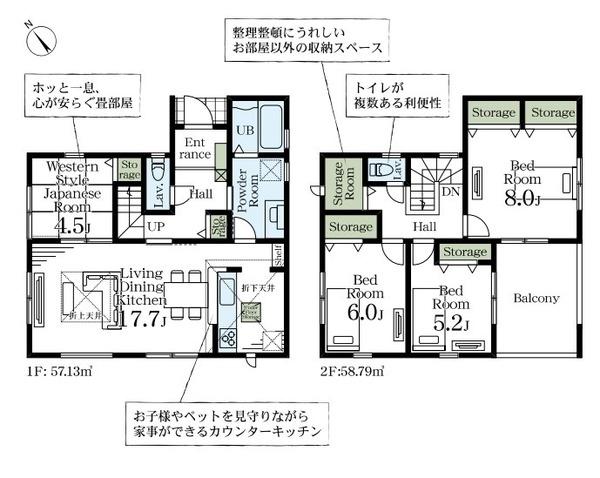 君津市南子安2丁目新築住宅