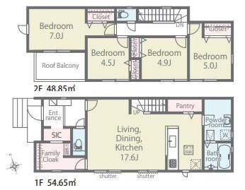 富津市青木新築住宅・1号棟