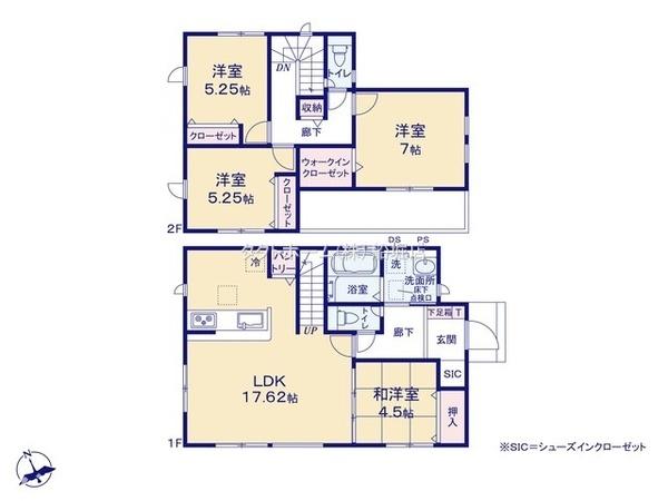 千葉市緑区誉田1丁目新築住宅・3号棟