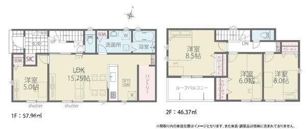 市原市諏訪新築住宅・2号棟