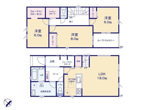 市原市南国分寺台新築住宅・1号棟