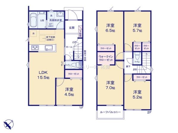 市原市南国分寺台新築住宅・2号棟