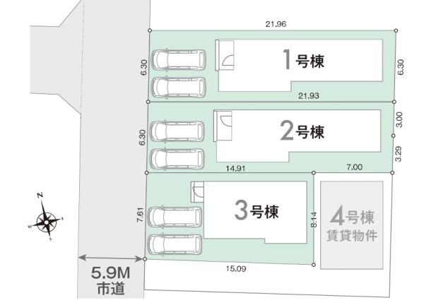 木更津市清見台東２丁目新築住宅・1号棟