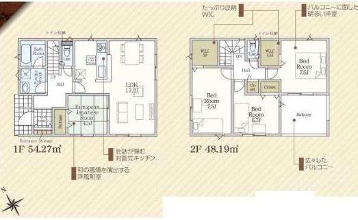 富津市千種新田・1号棟