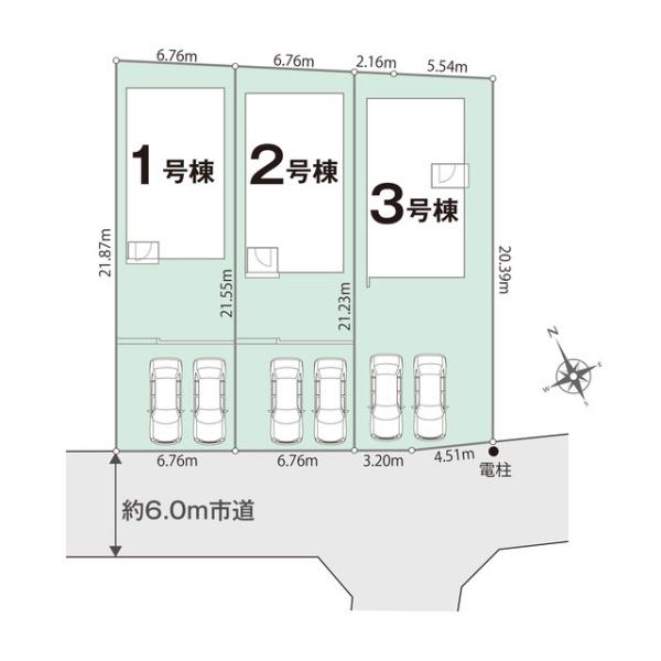 袖ケ浦市長浦駅前新築住宅・1号棟