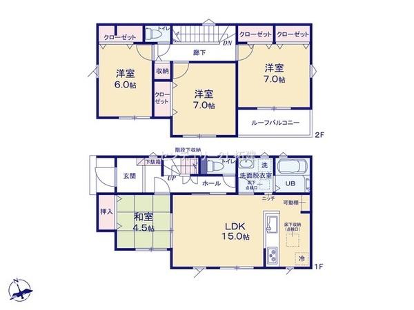 袖ケ浦市長浦駅前1丁目新築住宅・3号棟