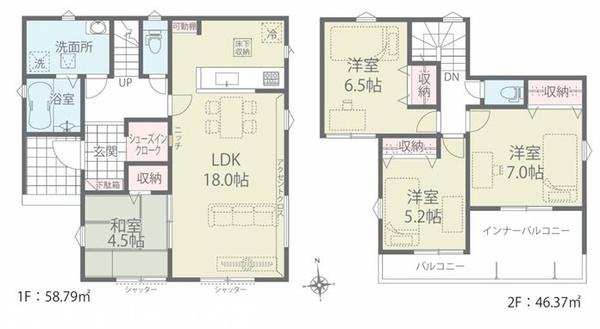 市原市島野の新築一戸建