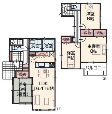 木更津市清見台南新築住宅・2号棟