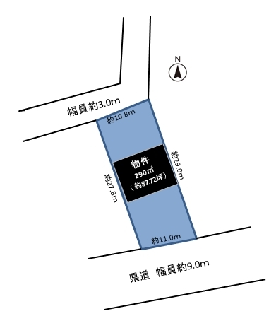 春日井市西尾町の売土地