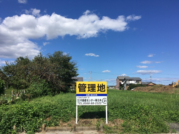 一宮市祐久字八間城の土地