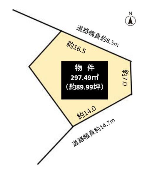 春日井市明知町の売土地