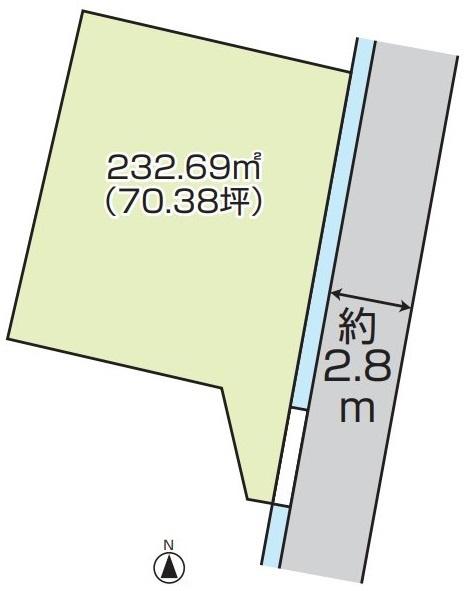 売土地　高松市檀紙町