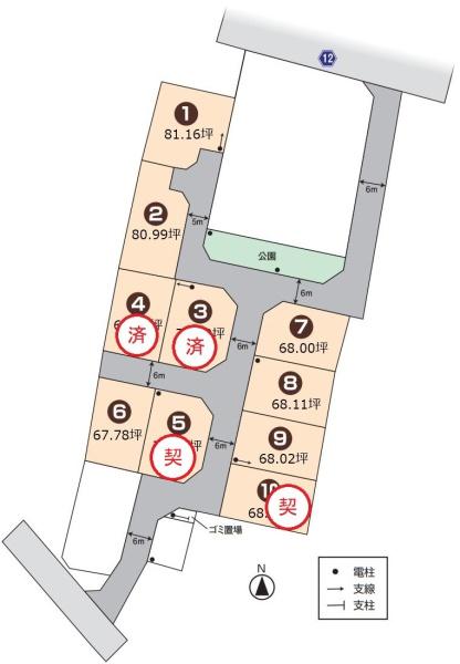 分譲地　高松市円座町　１号地