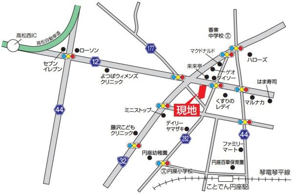 分譲地　高松市円座町　２号地