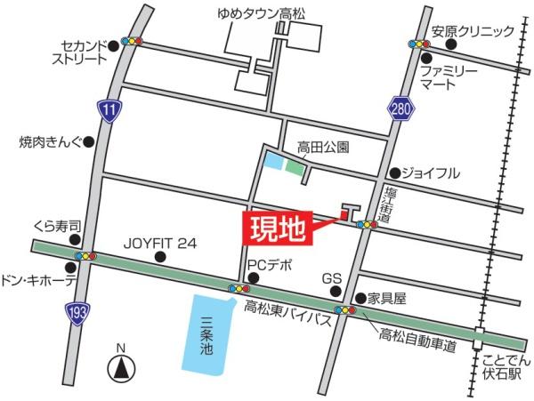 売住宅　高松市三条町
