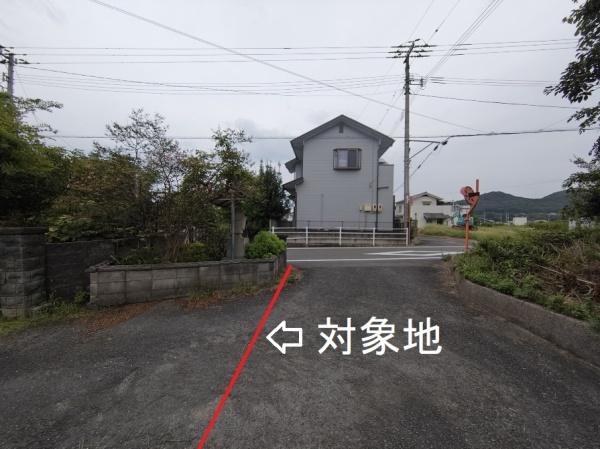 綾歌郡綾川町滝宮の土地(前面道路含む現地写真)