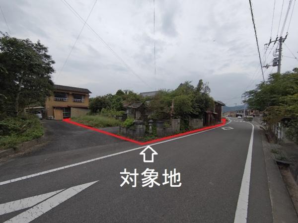 綾歌郡綾川町滝宮の土地(前面道路含む現地写真)