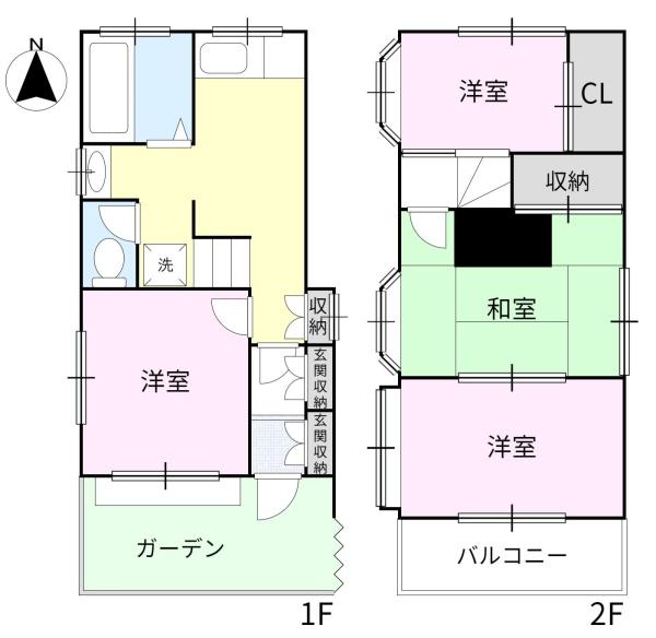 小平市花小金井８丁目の中古一戸建